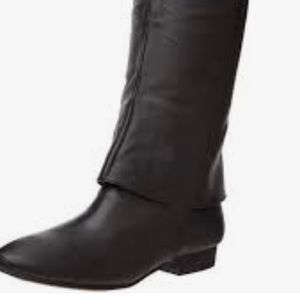 Chinese Laundry Napa Pig Leather Knee Length Boots